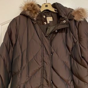 Michael Kors long down coat
